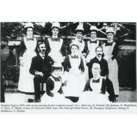 Hospital Staff 1891