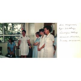 MIDWIFERY Scrapbook 1991 TO 1998, midwifery staff, c1994