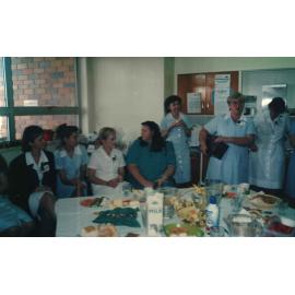 MIDWIFERY Scrapbook 1991 TO 1998, midwifery staff c1994. 