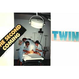 MIDWIFERY Scrapbook 1991 TO 1998 Nurses practicing birthing c1994