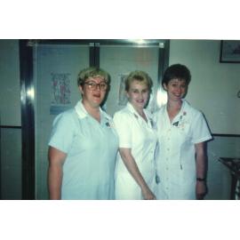 MIDWIFERY Scrapbook 1991 TO 1998, 3 unidentified staff c1994