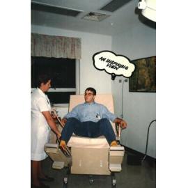 MIDWIFERY Scrapbook 1991 TO 1998, midwifery staff, obstetrics chair c1994