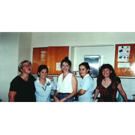 MIDWIFERY Scrapbook 1991 TO 1998, midwifery staff,1993