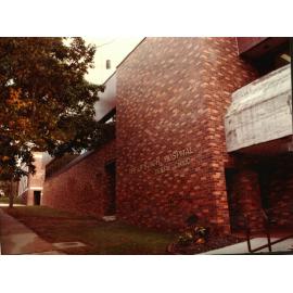 RECONSTRUCTION of the 80s:  Dental clinic entrance, 1985