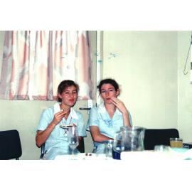 MIDWIFERY Scrapbook 1991 TO 1998, Staff in Lunch Room, 1993