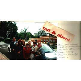 MIDWIFERY Scrapbook 1991 TO 1998, Nurses on outing, 1993
