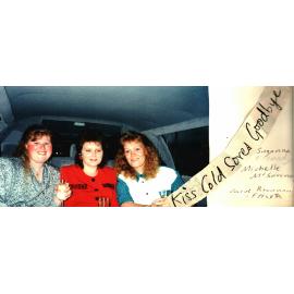 MIDWIFERY Scrapbook 1991 TO 1998, nurses in Limousine 1993