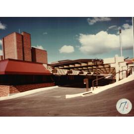 RECONSTRUCTION of the 80s: ambulance access road, 1985; 
