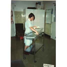 MIDWIFERY Scrapbook 1991 TO 1998, mobile crib ,Margot, 1991