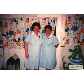 MIDWIFERY Scrapbook 1991 TO 1998, Judy and Teresa 1991