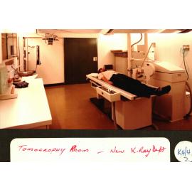 Tomography X-Ray department, part of the stage 1 redevelopment of the Ipswich General Hospital, Ipswich, 1984