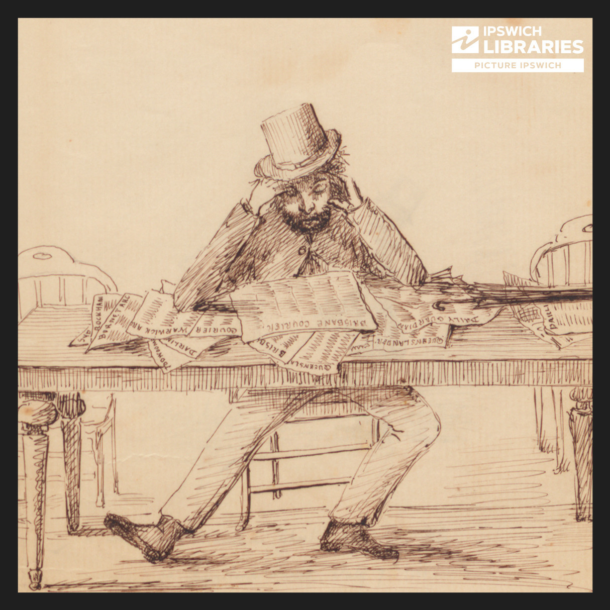 Ipswich School of Arts Library & Reading Room, School of Arts | Old Town Hall, Brisbane Street (1865-1921)