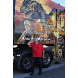 Launch event for the new Ipswich Mobile Library, Workshops Rail Museum, North Ipswich, July 2016