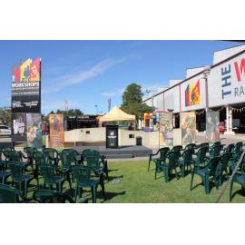 Launch event for the new Ipswich Mobile Library, Workshops Rail Museum, North Ipswich, July 2016