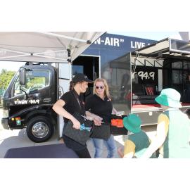 Launch event for the new Ipswich Mobile Library, Workshops Rail Museum, North Ipswich, July 2016