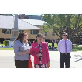 Launch event for the new Ipswich Mobile Library, Workshops Rail Museum, North Ipswich, July 2016