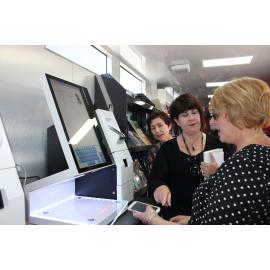 Launch event for the new Ipswich Mobile Library, Workshops Rail Museum, North Ipswich, July 2016