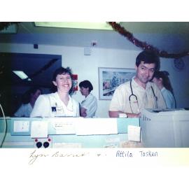 MIDWIFERY Scrapbook 1991 TO 1998, Lyn Barrett, Attila Tasken, c1995.