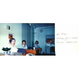 MIDWIFERY Scrapbook 1991 TO 1998, Sr Mac, Tracey Yarwood, Leesa Carrasis, c1995