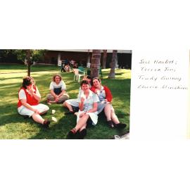 MIDWIFERY Scrapbook 1991 TO 1998 Sue Howlett, Teresa Jen, Trudy Guiney, Cherie Minchin, ; midwifery staff c1993