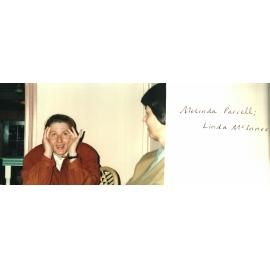 MIDWIFERY Scrapbook 1991 TO 1998 Melinda Parcell, Linda McInnes, 05.07.1995;