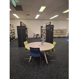 Redbank Plaza Library, prior to renovations, Ipswich, August 2025
