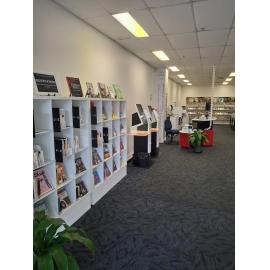 Redbank Plaza Library, prior to renovations, Ipswich, August 2025