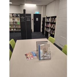 Redbank Plaza Library, prior to renovations, Ipswich, August 2025