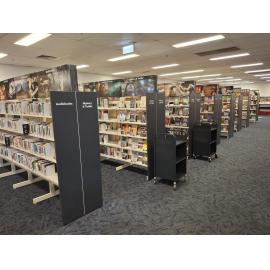 Redbank Plaza Library, prior to renovations, Ipswich, August 2025