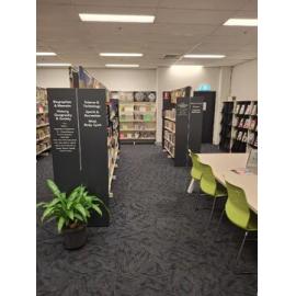 Redbank Plaza Library, prior to renovations, Ipswich, August 2025