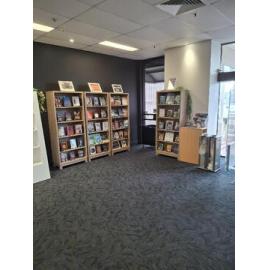 Redbank Plaza Library, prior to renovations, Ipswich, August 2025