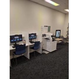 Redbank Plaza Library, prior to renovations, Ipswich, August 2025