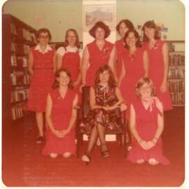 Staff of the Ipswich Municipal Library, Ipswich Centre, Bell & East Streets, Ipswich, c.1980