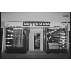 Redbank Plaza Shopping Centre Baggs & Co. during the grand opening, Redbank, September 1985