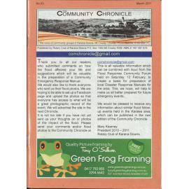 The Community Chronicle No. 03 March 2011