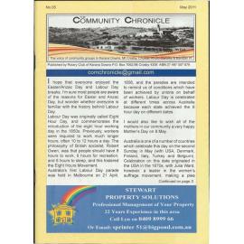 The Community Chronicle No. 05 May 2011
