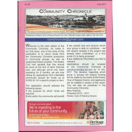 The Community Chronicle No. 06 June 2011