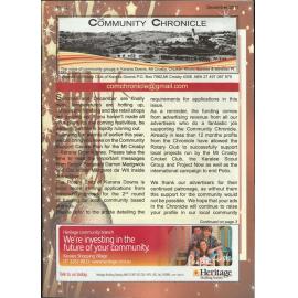 The Community Chronicle No. 12 December 2011