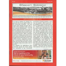 The Community Chronicle No. 08 August 2011
