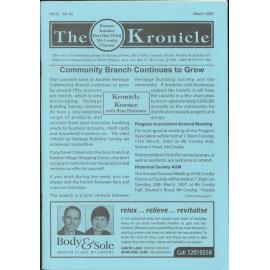 The Kronicle Vol 22 No. 02 March 2007