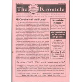 The Kronicle Vol. 18 No. 2 February 2003