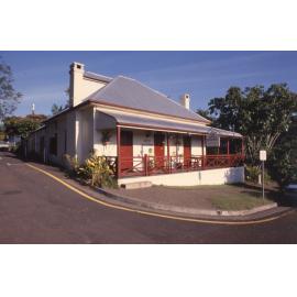 Ginn Cottage Restaurant, corner Ginn Street and Meredith Lane, Ipswich, 1988