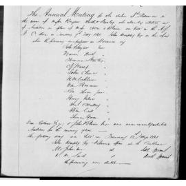 1861 Ipswich Municipal Council Minutes