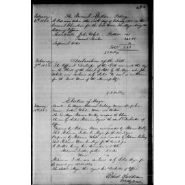 1883 Ipswich Municipal Council Minutes