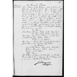 1885 Ipswich Municipal Council Minutes