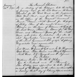 1890 Ipswich Municipal Council Minutes