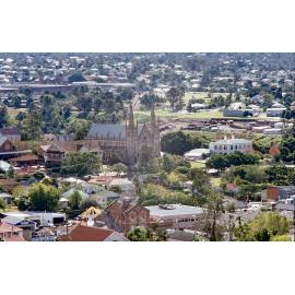 Panoramic view of Ipswich from Hospital, c.1992