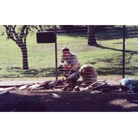 Family at Nature Reserve in Queens Park, c.1992