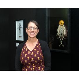 Donna Davis, awarded first place in the photography category, Ipswich Art Awards, 2016