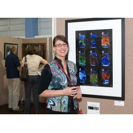 Donna Davis, winner in the photography section, Ipswich Art Awards, 2010 